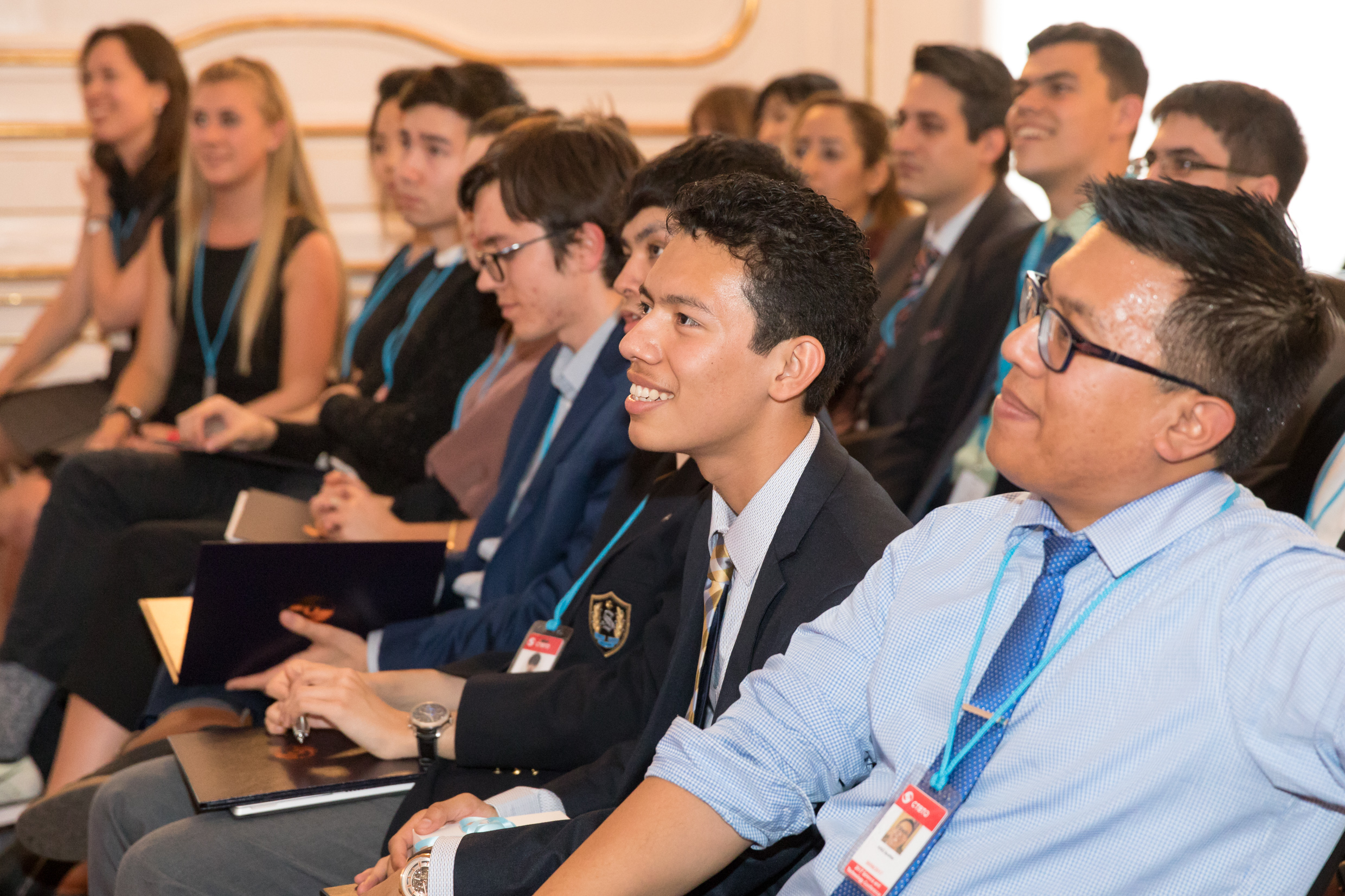 Members of the CTBTO Youth Group in its early years participating in some of the first CTBT-related fora and events.